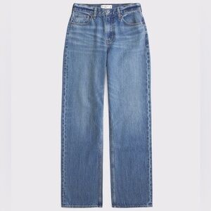 Abercrombie Curve Love High Rise Loose Jean